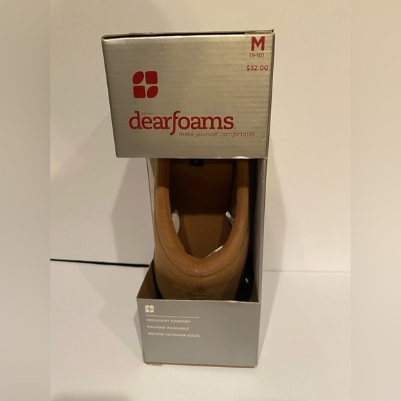 Mens NIB Dearfoam slippers - Picture 4 of 9